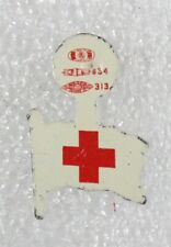 Red Cross: Fund Raising Flag - NO Pole or Rope (fold-tab button) picture