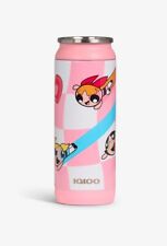 Powerpuff Girls x Igloo CAN Retro Stainless Steel Tumbler Travel Cup 16oz NIB picture