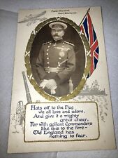 WWI POSTCARD FIELD MARSHAL EARL KITCHENER 1914 British Postcard picture