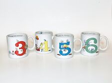Set of 4 Vintage Coffee Mugs picture