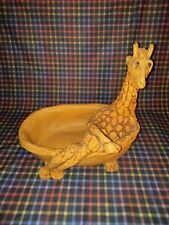 Vintage Dave Grossman Giraffe In A Tub Planter picture