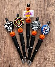 Basketball pen 76ers, Nuggets, Spurs, Lakers, & Nets. Fan gifts. Collect picture