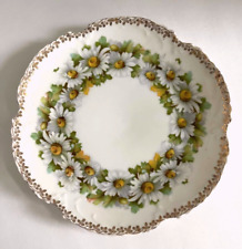 Hard-to-Find Antique Scherzer Bavaria Daisy Dessert/Salad/Side Plate 1880-1918 picture