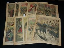 1914-1915 LA MODE FRENCH NEWSPAPERS LOT OF 10 ISSUES - WWI COVERS - O 312 picture