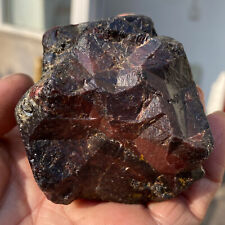 420g Large Red Garnet Crystal Gemstone Particle Rough Mineral Specimen Laos picture