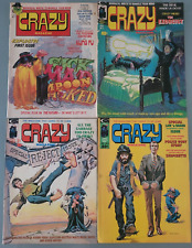 CRAZY MAGAZINE SET OF 7 ISSUES (1973) MARVEL COMICS HUMOR #1 5 7 8 9 10 14 picture