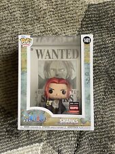 Funko Pop Small Cover Case: One Piece - Shanks #1401 Expo Sticker Sold Out picture