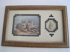 Life Mates By Barbara B. A. Roberts Framed w/ Arrowhead picture
