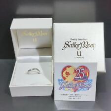 U Treasure x Sailor Moon 25th Anniversary Silver Ring JP-size-10 picture