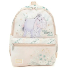 Disney Winnie the Pooh EEYORE 13-inch Nylon Backpack Deluxe Allover Print picture