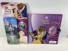 Disney Beauty & The Best- Book With Charm And Magnetic Paper Doll Gift Pack New picture
