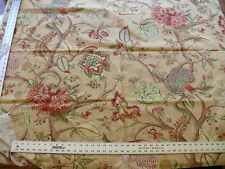  2.5Y SCALAMANDRE PONDICHERRY LARGE SQUARE HIGH END FABRIC MSRP$595 H20 picture