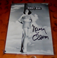 Nancy Olson actress signed autographed photo Academy Awar for Sunset Blvd (1950) picture