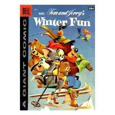 Dell Giant Comics: Tom & Jerry Winter Fun #6 in VG minus cond. Dell comics [o  picture