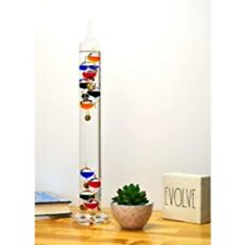 GALILEO THERMOMETER 17 INCHES TALL by GIFT ESSENTIALS GEGL17 DESK OFFICE HOME picture