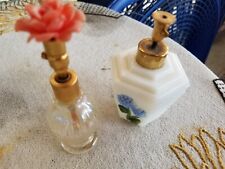 Lot Of Two Vintage Vanity Decorative Perfume Bottles picture