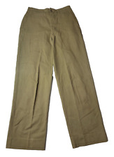 Boy Scouts Vintage 1940s WW2 Era OG Button Fly Pants Size 24x30 picture