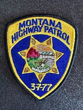 Montana Highway Patrol  Shoulder Patch MT 2nd Issue ~ Vintage picture