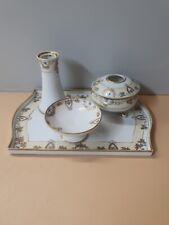 Antique Nippon Vanity Set With Gold And Roses picture