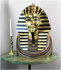 Silver and Gold King Tut Tutankhamen Wall Bust 27