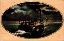 Postcard A Steamer on the Mississippi River picture