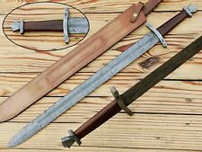 Handforged Damascus Steel Viking Sword | Medieval Sword With Sheath | Functional picture