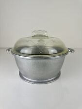 Vintage Guardian Service Ware Aluminum 1 Quart Glass Covered Dome Cooker picture