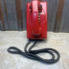 Untested Vintage Stromberg-Carlson Wall Phone  RED University Of Chicago bookstr picture