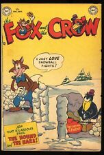 Fox and the Crow (1952) #1 VG+ 4.5 DC Comics 1951 picture
