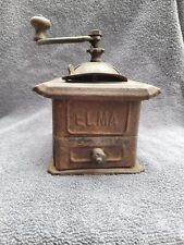 Antique Elma Coffee Metal Hand Grinder picture