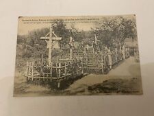 1914-1918 WWI Tombs Of Soldiers France Postcard picture