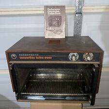 Vintage Farberware #460/5 Convection Turbo Oven Vintage Woodgrain With Manual picture