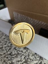 Tesla Branding Iron From Cyber Rodeo Event picture