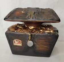 Vtg 79 Jim Beam Treasure Chest Pieces Of Eight Pirate Decanter Empty Tiki Beach picture