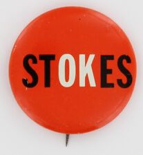 Stokes OK 1968 Louis Stokes Rare Pin Black Civil Rights Congress Cleveland P1121 picture