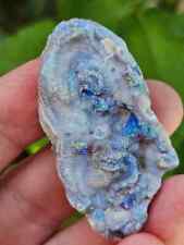 12g Chalcedony Angel Aura Crystals Minerals Sparkly Druse picture