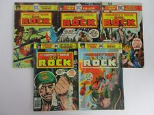 DC Comics SGT ROCK #286-298 5x Comics 1975-1976 picture