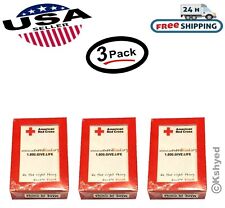 (3 Pack) American Red Cross Vintage Playing Cards excellent condition Rare - New picture