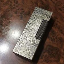 Dunhill Roller Gas Lighter Florentine Silver Color Overhauled picture