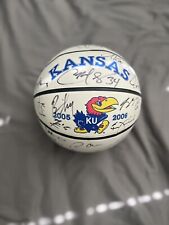 2005-2006 Kansas Jayhawks sports memorabilia signed picture
