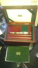 Cross 150th Anniversary Silver Fountain Pen Limited Edition Gold 18K Boxed picture