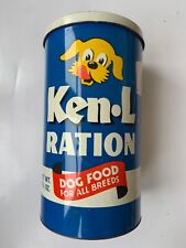 Vintage Ken L Ration Dog Food Can, oversized Container Bank (Rare) MCM, Pop Art picture