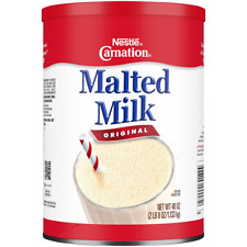 Carnation Malted Milk, 40 Ounce Can (Dry Shelf Stable Malted Milk, Great for Bak picture