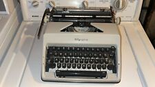 Vintage Olympia  De Luxe Manual Typewriter W Case West Germany 60s Untested READ picture