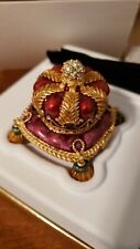 Estee Lauder Solid Perfume Compact Bejeweled Crown picture