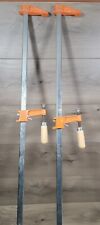 Jorgensen 36” Bar Clamp Set of 2 USA Wood Clamps Holding 3703 3701” picture