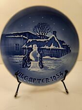 Vintage 1954 Bing And Grondahl Christmas Plate Snowman Hans Christian Anderson picture