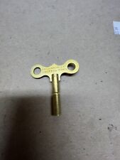 clock winding key,  Size 6, Ingraham and many others, trade marked picture
