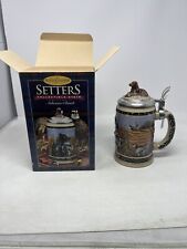 Anheuser Busch Budweiser Beer Stein 1993 Hunters Companion Series Setters New picture