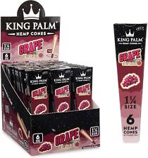 King Palm | 11/4 Size | Grape Swish | 6 per pack | 30 pack Display picture